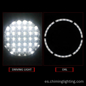 Luz de conducción LED redonda con luz de posición